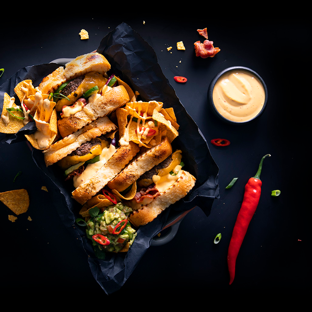 Brioche Toast Burger Deluxe Mexiko